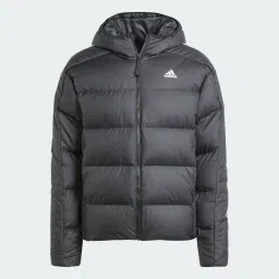 adidas Essentials Midweight Down Hooded Jacket image 1