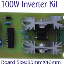 cell 100WATT HIGH POWER INVERTER CIRCUIT BOARD WORKS WITH 12-0-12, 3A/5A TRANSFROMER Single-Sided PCB image 4
