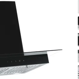 kaff ASTRA TX DHC 60 Auto Clean Wall Mounted Black 1180 CMH Chimney image 2