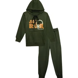 mack jonney VIMAL JONNEY Kids Pack of 2 Printed Hooded Clothing Set image 2