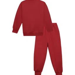 mack jonney Vimal Jonney Kids Pack Of 2 Typography Printed Hooded Tracksuits image 4