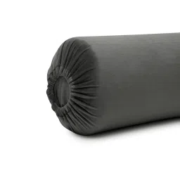the conversion Dark Grey Solid 200 TC Velevt 2 Bolster Covers image 3