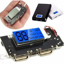 techsupreme Dual USB 5V 1A 2.1A Mobile Power Bank PCB 18650 Battery Charger Power Module 1E Electronic Components Electronic Hobby Kit image 2
