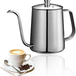 supvox Pour Over Coffee Gooseneck Kettle Stainless Steel 350ml Electric Kettle image 1