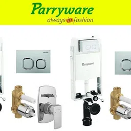 parryware Half Frame Concealed Cistern, with divater body upper Euclid set of 2 pic 153 Dual Flush Tank-picture-31