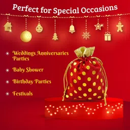 brijsun Women Red Potli image 3