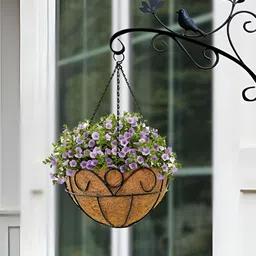 Garden King Black Royal Designer Basket Planter-picture-24