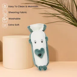 mp momspet Soft Plush Baby Feeding Bottle Cover for New born Baby 22 x 10 x 4 image 3