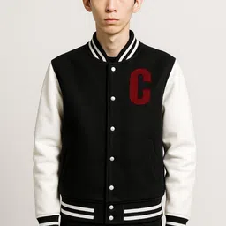 trending damler Men Colorblock Varsity Jacket-picture-27