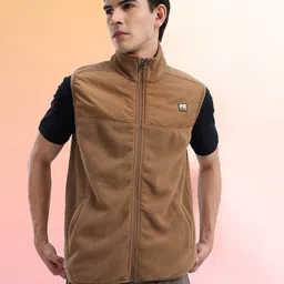 hrx by hrithik roshan Men Sleeveless Solid Sweatshirt image 3