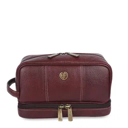 HAMMONDS FLYCATCHER Genuine Leather Toiletry Bag-image-30