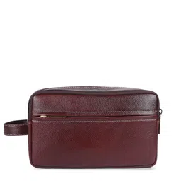 HAMMONDS FLYCATCHER Genuine Leather Toiletry Bag image 5
