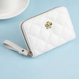 SYGA Women Geometric Leather Card Holder image 1