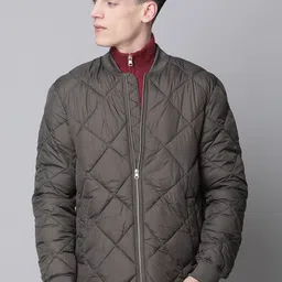 LINDBERGH Men Olive Green Lightweight Quilted Jacket image 1