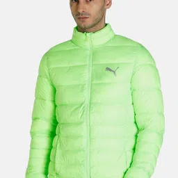 Puma Men Lime Green Solid PWRWarm Jacket-picture-11
