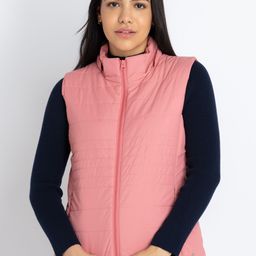 Status Quo Mock Collar Padded Jacket-picture-6