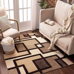 IMRA CARPET Maroon Geometric Handmade Other Carpet-picture-49