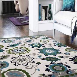 IMRA CARPET White Ethnic Motifs Handmade Woollen Carpet-picture-48
