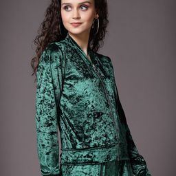 KASSUALLY Women Green Outdoor Tailored Jacket-picture-14
