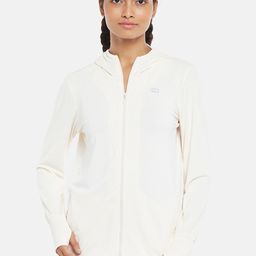 Ajile by Pantaloons Women Cream-Coloured Outdoor Sporty Jacket-picture-19