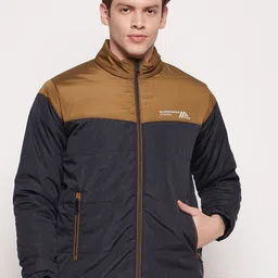 Cantabil Men Colourblocked Lightweight Padded Jacket-picture-36