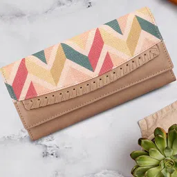 THE CLOWNFISH Women Printed Leather Two Fold Wallet-picture-11