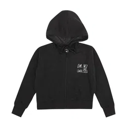 DYCA Boys Grey Fleece Lightweight Crop Open Front Jacket with Embroidered-image-13