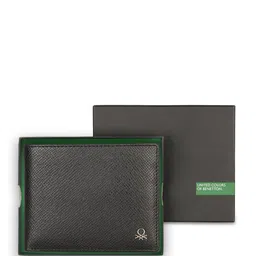United Colors of Benetton Men Textured Leather Two Fold Wallet-picture-41