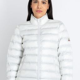 Status Quo Mock Neck Crop Quilted Jacket-picture-31