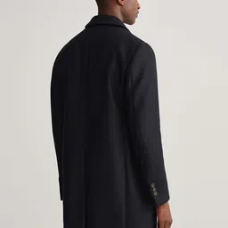 GANT Men Blue Longline Open Front Jacket image 2