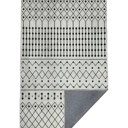 Sapana Carpet-Mats Cream-Coloured Geometric Anti-Skid Polyester Carpet image 2