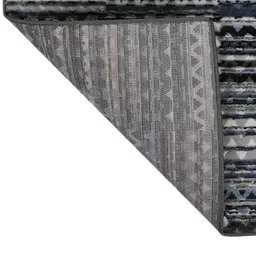 Sapana Carpet-Mats Beige & Grey Geometric Printed Anti-Skid Carpet image 2