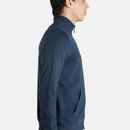 Puma Women Blue Graphic Open Front Jacket image 4