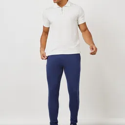 Styli Men Eco-Earth Slim Fit Pure Cotton Terry Joggers image 2