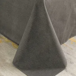 JC HOME Grey Single Bedsheet with 2 Pillow Covers image 3