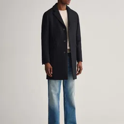 GANT Men Blue Longline Open Front Jacket image 3