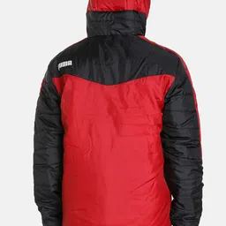 Puma Men Red & Black Colourblocked WarmCELL Padded Jacket image 2