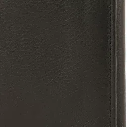 Alvaro Castagnino Men Black Leather Three Fold Wallet image 2