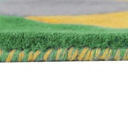 Safiya Carpet Gold-Toned Abstract Hand-Tufted Woollen Carpets image 5