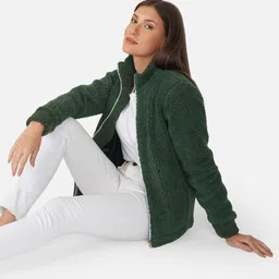 PURYS Women Fleece Tailored Jacket image 5