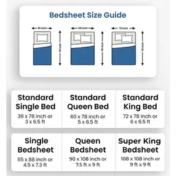 Sleeping Owls- because your sleep matters Unisex Blue Bedsheets image 3