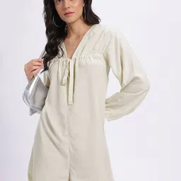 glitchez Solid Women Jumpsuit image 1