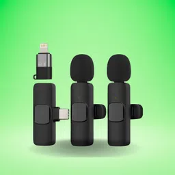 syara K9 Dual Wireless Mic WithCollar Microphone for YouTube &Live Voice RecordingG156 Microphone-picture-18