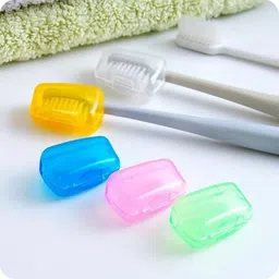 planetone Toothbrush Head Cover 5 Pc Toothbrush Case image 3