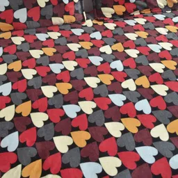 FABINALIV Brown Conversational Printed Woollen 300 TC King Bedsheet Set-2.50 m x 2.25 m image 5