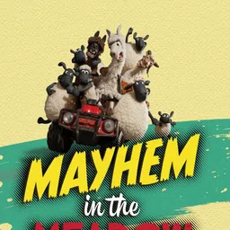 DDecor Yellow & Green Cartoon Characters Flat 210 TC Queen Bedsheet with 2 Pillow Covers image 4