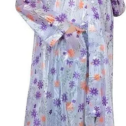 firmed string Floral Print, Solid Women Raincoat-picture-31