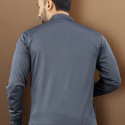 vebnor Men Solid Sports Jacket image 2