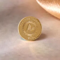 mia by tanishq Mia 24 Karat Lotus 24 (999) K 2 g Gold Coin-picture-12