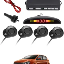 zplus Universal 4 Black Reverse Parking Sensor With LED Display For Cars-206 Safety of Passengers/Car One Alarm Kit-1992 Parking Sensor-picture-18